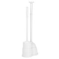 thumbnail image 4 of mDesign Hidden Plunger and Brush Set for Bathroom Toilet - White, 4 of 5