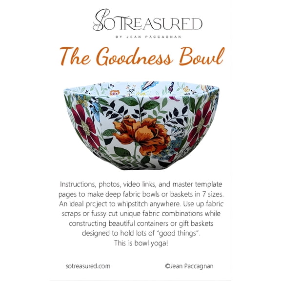 Goodness Bowl Pattern by Jean Paccagnan
