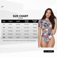 thumbnail image 6 of Lsque music Skull record Retro Women's Crew Neck Short Sleeve Bodysuit Basic T Shirts Tops Onesie Adult Cute Pajama-Small, 6 of 8