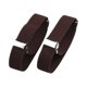 thumbnail image 4 of 2 soportes para mangas de camisa, brazaletes elásticos para adultos, accesorios para ropa de trabajo Café, 4 of 9