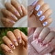 thumbnail image 5 of Juego de 3 placas para estampar uñas con diseño de mariposas, 67 patrones de flores, plantillas para manicura con hojas y estampado floral de plantas., 5 of 6
