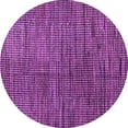 thumbnail image 1 of Ahgly Company Indoor Round Abstract Purple Modern Area Rugs, 5' Round, 1 of 4