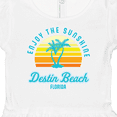 thumbnail image 4 of Inktastic Summer Enjoy the Sunshine Destin Beach Florida in Blue Girls Baby Dress, 4 of 5