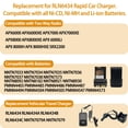 thumbnail image 3 of Cargador de coche Fascinatacc RLN6434 compatible con APX 6000 7000 8000, 3 of 9