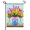 Garden Flag-1, variant on Welcome Beach Crab Sunflower Garden Flag 12×18in Double Sided, Coastal Tropical Summer Decor for Backyard Patio