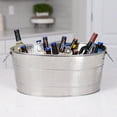 thumbnail image 4 of BREKX Aspen Oval Hammered and Smooth Beverage Tubs, Rustproof, 4 of 10