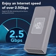 thumbnail image 3 of Módem USB USB 5G WiFi, Enrutador De Punto De Acceso Móvil Portátil De Alta Velocidad De 2,5 Gbps Para Transmisión De Vídeo De Juegos, 3 of 7
