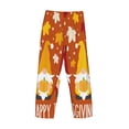 thumbnail image 5 of Balery Happy Thanksgiving Three Gnomes print Men's Pajama Pants,Ultra Lightweight Pjs,Lounge Pant-Large, 5 of 9