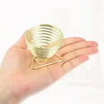 thumbnail image 5 of Unique Bargains Makeup Sponge Holder Beauty Sponge Dry Stand Beauty Sponge Holder for Vanity 1.81"x1.97" Gold Tone, 5 of 7