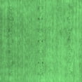 thumbnail image 1 of Ahgly Company Indoor Square Abstract Emerald Green Contemporary Area Rugs, 4' Square, 1 of 4