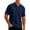 #02 Navy, variant on Breeze Polo Shirts for Men Beer Belly Texture Stretchy Quick Dry Golf Shirt Summer Casual Short Sleeve Collared Top,5XL,White