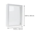 thumbnail image 2 of 1Pc Double Sided Glass Photo Frame Transparent Specimen Clip Picture Frame, 2 of 8