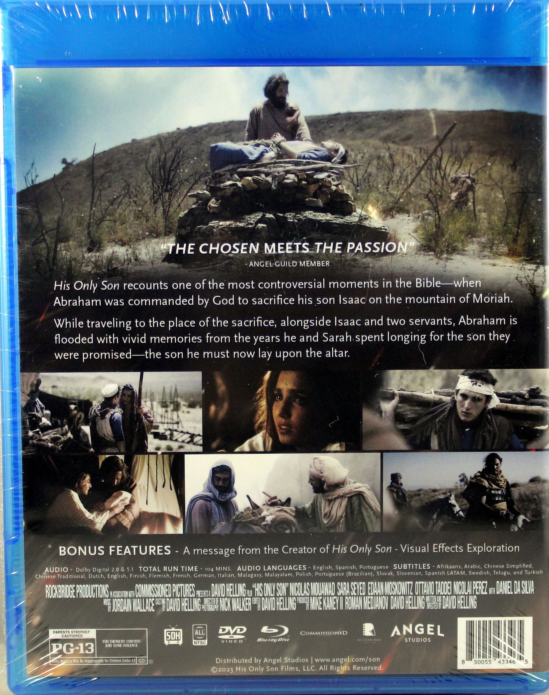 His Only Son NEW Blu-Ray + DVD Drama Abraham Commanded By God To Sacrifice Isaac