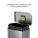 thumbnail image 4 of Bote de basura para cocina baño oficina Acero Inoxidable 50 L con tapa y pedal EKO Madison EKO EK9361MMT-50L, 4 of 7