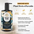 thumbnail image 2 of Wildly Pure Natural Clarifying Shampoo For Build Up & Low Porosity Hair| Reverses Hard Water & Metal Damage| Non Drying Formula| For Oily Scalp & All Hair Types| Natural, 2 of 5