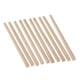 thumbnail image 1 of 10 Pedazos De Madera De Balsa Madera Sin Terminar Artesanía Groove Sticks Dowel Rod 11mm Sunnimix Formas de madera de balsa, 1 of 8