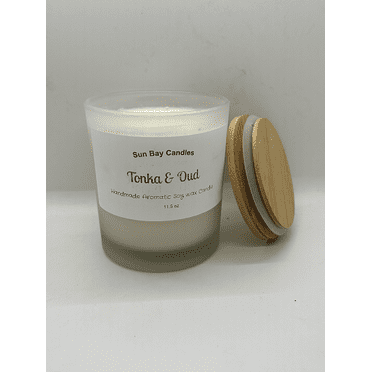 Tonka and Oud 11.5 oz Luxury Soy Wax Candle