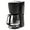 Black & Chrome, variant on Haden Starbeck Coffee Machine, 10 Cup Auto Coffee Maker, White & Chrome