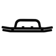 Rampage by RealTruck 2007-2018 Jeep Wrangler(JK) Double Tube Bumper Front - Black