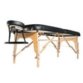 thumbnail image 1 of STAWAY Table de Massage Professionnelle 30 Pouces de Large - Robuste, Capacité de 750LBS, Hauteur Réglable à 8 Niveaux, Lit de Spa Portable avec Appui-Tête et Sac de Transport, 1 of 9