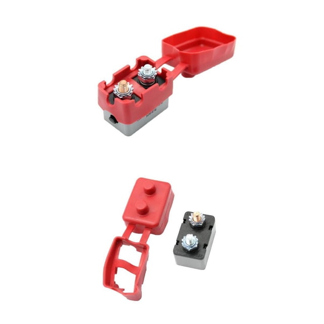 2 pcs de Interruptor de Circuito de Restablecimiento en Línea para , con 12v-24v DC Zulema Interruptor del fusible del bote del automóvil