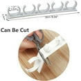 thumbnail image 4 of 4 Strips Spice Racks, Adhesive Spice clip gripper clips, Holds 20 Spice Jars, Extra Strength Adhesive Spice Racks Gripper Organizer Rack,Spice Organizer for Pantry, 4 of 10