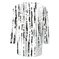 thumbnail image 4 of Ruimatai Women's Casual Printed V-Neck 3/4 Sleeve Blouse Loose Comfortable Tops for Daily Wear, 4 of 5