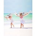 thumbnail image 3 of Grey White Striped Beach Towels Oversized Super Absorbent,Navy Blue Beach Nautical Anchor Ocean Coastal Lightweight Bath Towel Quick Dry Sets For Bathroom/Pool/Rv Camping/Beach Play/Gym Room 31"x62", 3 of 8