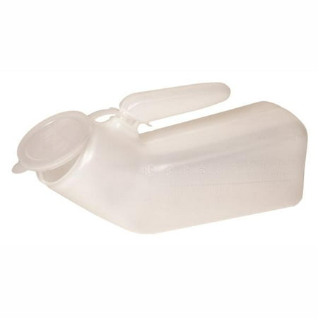 PCP Male Urinal, Portable, Bed Pan, Clear (Best Way To Clean Urinal)