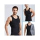 thumbnail image 5 of Camiseta Interior Hombre Control De Postura Soporte Lumbar Negro CH, 5 of 6