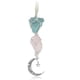 thumbnail image 1 of Abalorio para coche, amazonita y cuarzo rosa, accesorios de cristal colgantes y curativos, decoraciones para espejo retrovisor, amor propio, honestidad, claridad, conexión, autoestima, amor, energía, 1 of 4