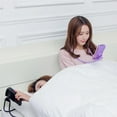thumbnail image 4 of Flexible Hanging Neck Lazy Mobile Phone Holder Stand Bracket for Bed,Purple, 4 of 8