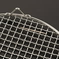 thumbnail image 5 of Walbest Multi-Purpose Round Stainless Steel Cross Wire Steaming Cooling Barbecue Rack/Carbon Baking Net/Grill/Pan Grate with Legs, 1Pc, 5 of 7