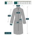 PAVILIA Womens Housecoat Zip Robe, Sherpa Zip Up Front Robe Bathrobe