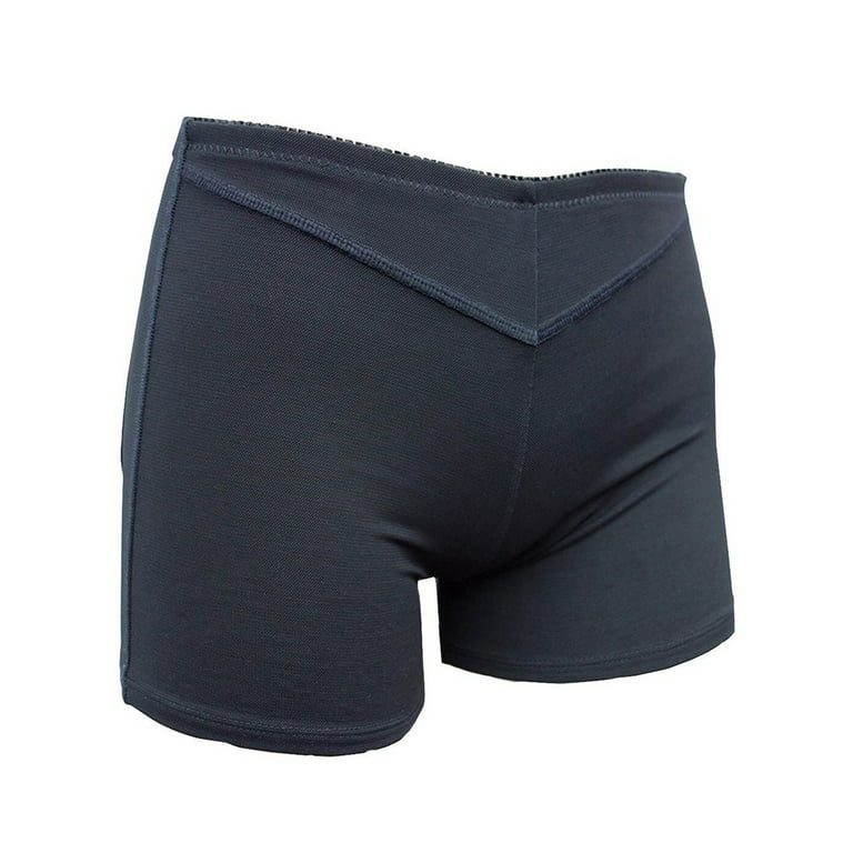 Women's Butt Lifter Padded Panty Shorts Butt Hip Enhancer Butt Shaper Short  Black #EYE0005