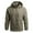 Khaki, variant on Caqnni Men's Lightweight Bomber Jacket Spring Fall Casual Classic Fit Varsity Windbreaker Full Zip Solid Softshell Active Coat Outwear (AG,L)