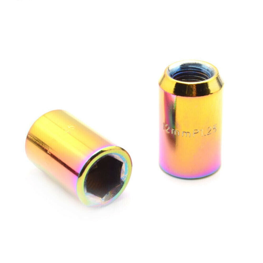 Steel Lug Nuts 20 Pcs Set M12 X 1.5 Neo Chrome For Toyota
