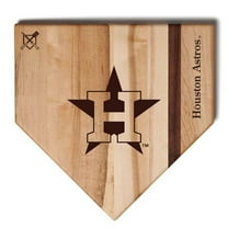 Baseball BBQ Houston Astros 17'' x 17'' Home Plate Cutting Board
