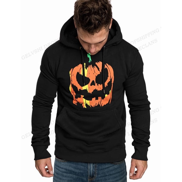 Sudadera con capucha de Halloween para hombres y mujeres, sudaderas con capucha de Hip Hop para niños, abrigos para niños, chándales de gran tamaño con estampado de calabaza, ropa para hombres