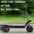 thumbnail image 4 of OBARTER X5 Foldable Electric Scooter, Offroad Electric Scooter for Adults with Powerful Dual 5600W Motors, Max Speed up to 53 MPH, 45 Miles Long Battery Ranges, 4 of 12