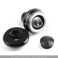 thumbnail image 4 of 2pc CNC Swingarm Spools Sliders pour Vis de Démarrage Universelle pour Moto 6MM Silver, 4 of 4