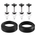 thumbnail image 1 of Kit de juntas de tanque a tazón Uxcell 4Pack, pernos de tanque de inodoro con tuercas, arandelas de goma, 2Pack de anillos de goma selladores, 1 of 7