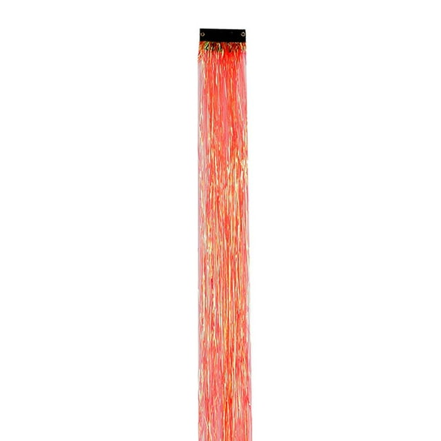 1Pcs Hair Tinsel Clip In Hair Extensions Bling Silk For Flare Strands Shining Sparking Hair