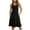 Black—Clearance, variant on Fartey Midi Dresses for Women Summer Casual Short Sleeve Smocked Dress 2025 High Waist Ruffle Tiered Flowy Sundresses Fashion Colorblock Dress Navy XL