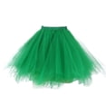 thumbnail image 1 of Jupe-culotte Rétro pour Femmes en Fil à Bulles de Haute Qualité, Jupe de Ballet, Demi-Jupe de Danse, 1 of 3
