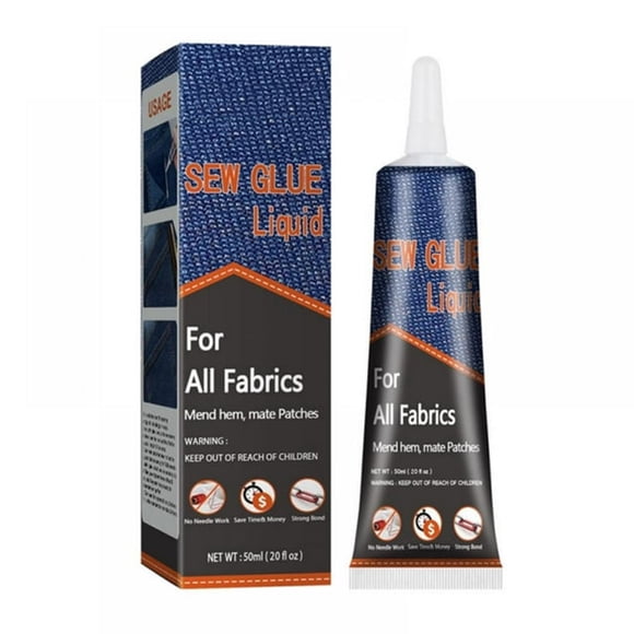 TIELUTT Fabric Sewing Glue Sewing Fabric Glue Clothes Sofa Car Cushion Glue Fabric Glue 50ml Clear Glue Sticks Polyurethane Foam Polyurethane Resin Screw Glue Marine Carpet for Trailer