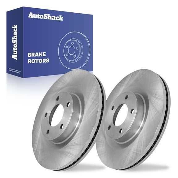 AutoShack 12.6" (320 mm) Front Vented Brake Rotors | Replacement for 2007-2015 Ford Edge 2007-2015 Lincoln MKX | 2-PC Set