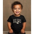 thumbnail image 3 of Trendy Southern Big Bro Shirt for Boys Camo New Big Brother Sibling T-Shirt Black Shirt Youth Large, 3 of 5