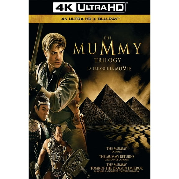 THE MUMMY TRILOGY - 4K ULTRA HD   BLU-RAY - 4K-UHD