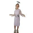 thumbnail image 6 of Girls Angel Dress, White Fairy Tale Tutu for Halloween & Parties, 6 of 6